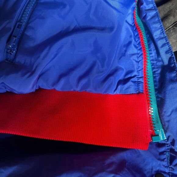 Vintage Columbia 3-in-1 Reversible Ski Jacket Women's Medium Blue Green 90s - Picture 3 of 7